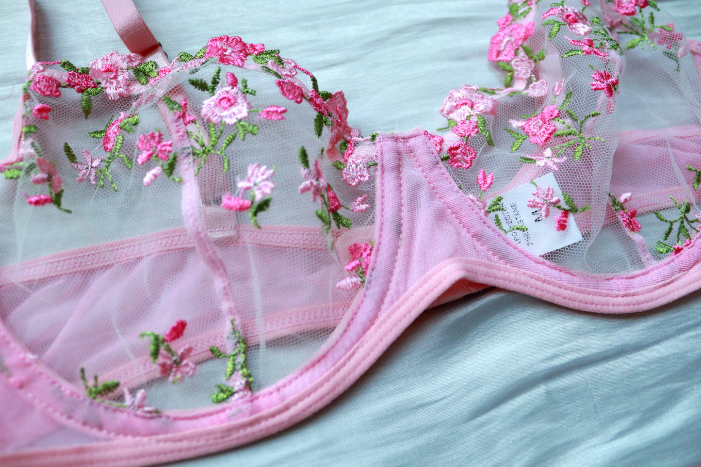 Blush Peony Set ๐ธ Soft Floral Lace Lingerie | Mila Gray