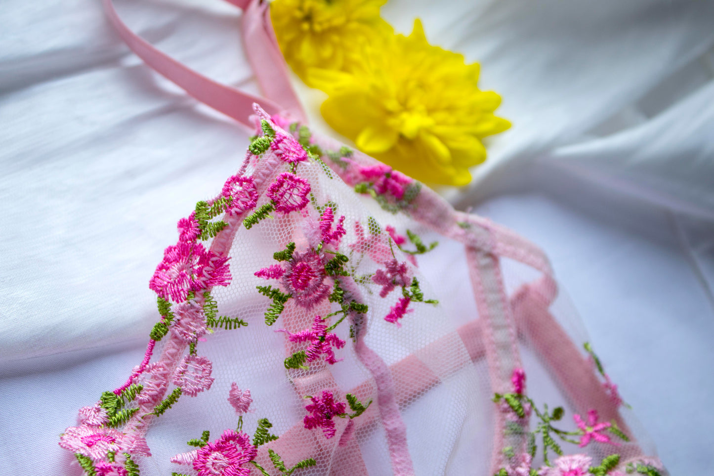 🌷 Rosé Dahlia – Underwire Bra
