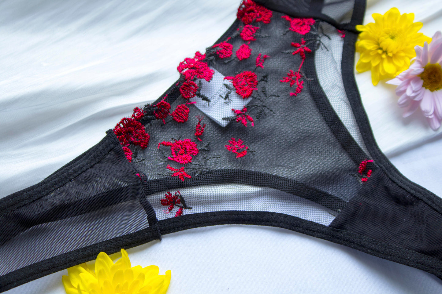 πΉ Obsidian Rose β Thong Panty