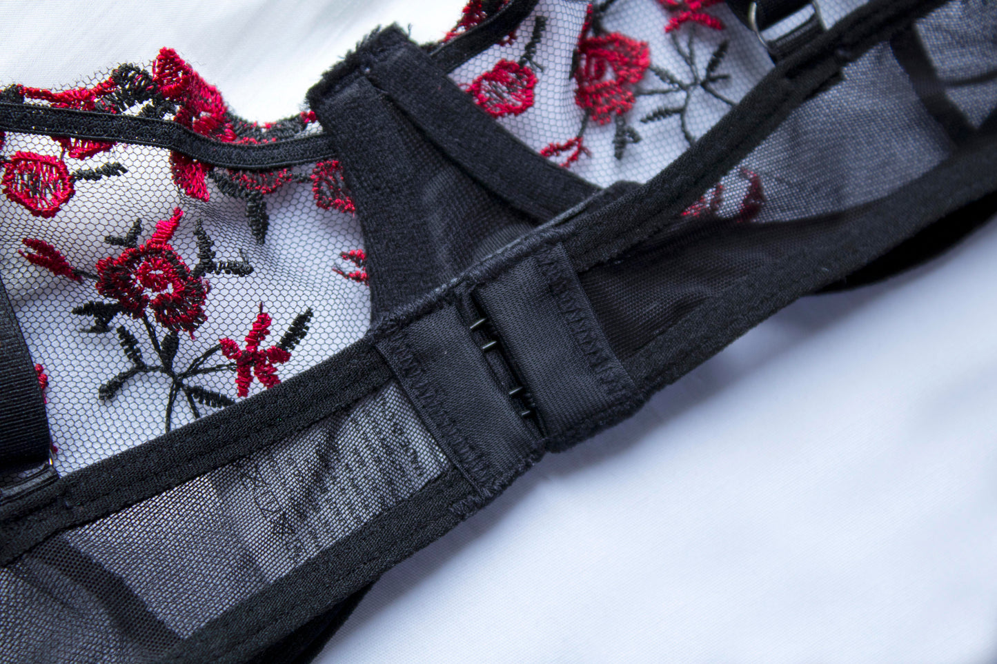 π€ Obsidian Rose β Underwire Bra