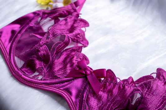 💜 Amethyst Orchid – Underwire Bra