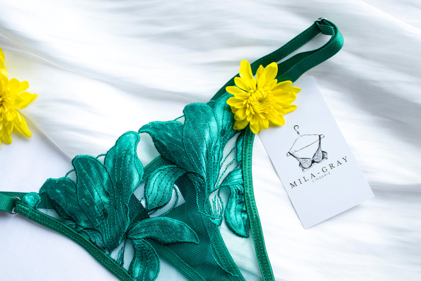 🌿Emerald Ivy – Adjustable Panty